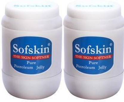 Sofskin (American Brand) 100% Pure White Petroleum Jelly IP (Pharma, No Smell) - 2 KG