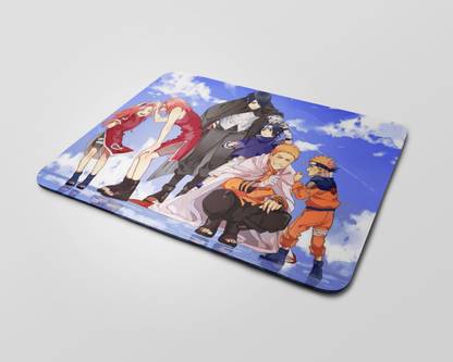 abloe Naruto Music Headphone Pattern Printed Mouse pad for PC / Printed Mouse Pad Gaming Mouse Pad for Laptop/Computer (Gifts for Men/Women/Girl/Boys)Size 8x7 Inches(Pack of 1)mpd 10 Mousepad