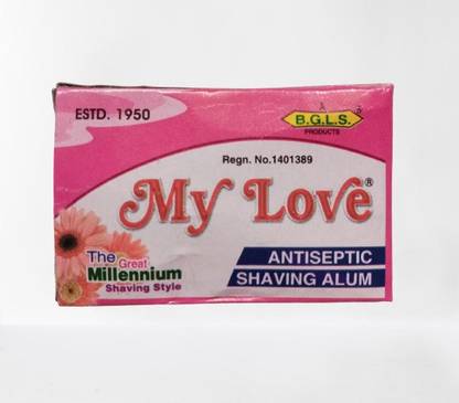 SM Exports Antiseptic shaving alum - pack of 1 Marble
