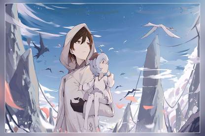 Ganyu Genshin Impact Zhongli Genshin Impact Genshin Impact Matte Finish Poster Paper Print