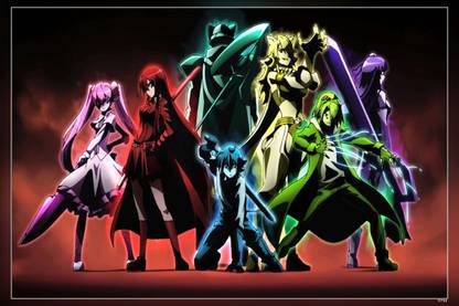 Akame Ga Kill Akame Akame Ga Kill Bulat Akame Ga Kill Matte Finish Poster Paper Print