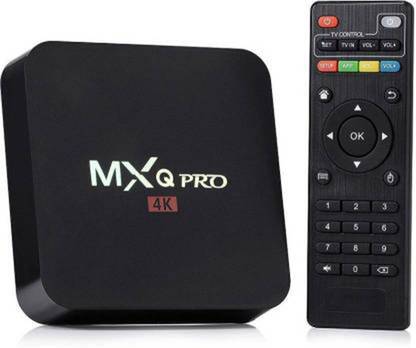 13-HI-13 MXQ PRO Android TV Box 1GB RAM/8GB ROM Amlogic Quad Core Wi-Fi UHD 4K 1080P Smart TV Set Top Box Media Streaming Device