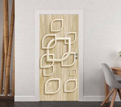 Craft Advertising 198.12 cm Door Sticker Self Adhesive Sticker