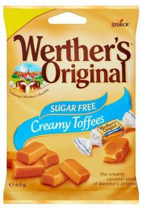 storck wherthers original sugar free creamy toffees caramel Toffee