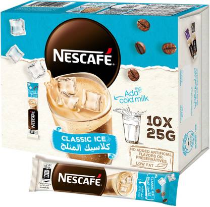 NESTLE Nescafe Classic Ice Coffee 25 Sachets (Imported) Instant Coffee