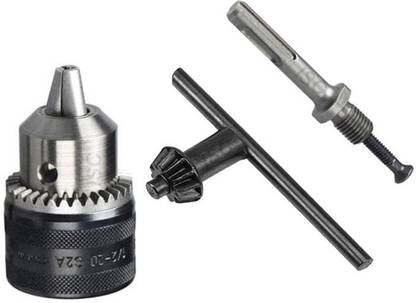 ISC Heavy Duty 13Mm Drill Chuck Size 1-13Mm Drill Chuck Sds Adaptor Key Set Female 1/2" 20 Unf 13mm Quality Chuck