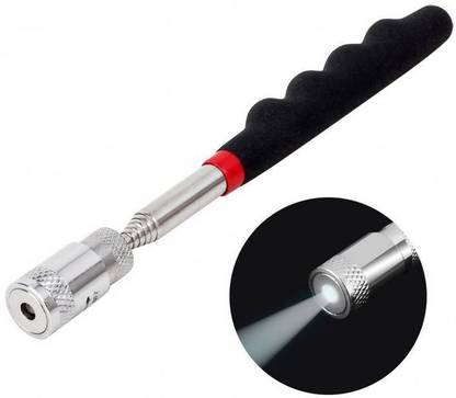 BROKE BRAND Strong Magnetic Picker Pickup Telescopic Suction Rod Extension Rod With Lights Magnetic Metal Screw Parts Pick Up Tool Magnetic Pickup Tool