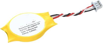 VGS MARKETINGS DIY 3V CMOS RTC Cell Battery For Laptop Project System memory RTC Battery with three pin cable Real time Clock Battery Alternative Energy Electronic Hobby Kit