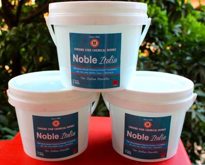 Chrome Star Chemical Works Noble Italia Floor Polish 3 KG Noble Italia Marble Polish 3 KG Paint Polisher