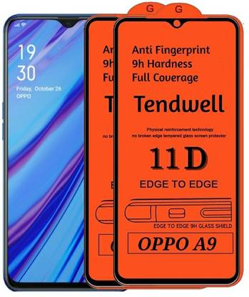 tendwell Edge To Edge Tempered Glass for Oppo A10