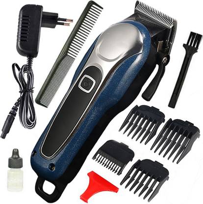 KE MEY barber hair clipper professional hair trimmer for men electric beard cutter hair cutting machine hair cut cordless Runtime: 120 min Trimmer for Men & Women Professional rechargeable hair clipper haircut machine Grooming Kit 60 min  Runtime 5 Length Settings