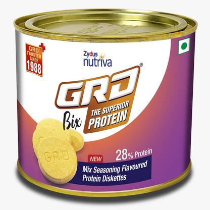 GRD Bix Mix Seasoning Flavoured High protein biscuits with Immuno Nutrients, 250g