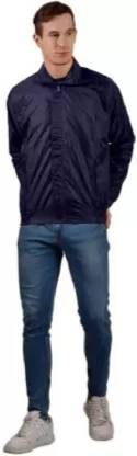 H B Trader A-MAN Solid Men Wind Cheater