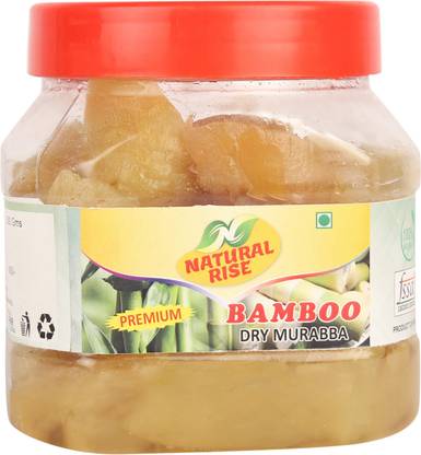 Natural Rise Natural Organic Homemade Premium Quality Bamboo Murabba with 100% Fresh Bamboo and Healthy Ingredients Bamboo Murabba Bamboo Murabba