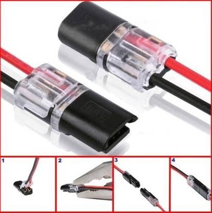 MERKEL 5 pairs/Spring Scotch Lock Wire Connector FOR LED STRIP Solderless Wire Connector
