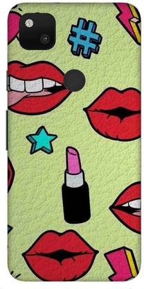 NDCOM Back Cover for Google Pixel 4a Makeup Wallpaper Art Printed