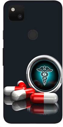 NDCOM Back Cover for Google Pixel 4a Pharmacy Tablets Medicine Printed
