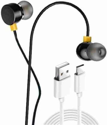 Yozzby USB Type C Cable 1.5 m Earphone combo buds2 with type c data/charging