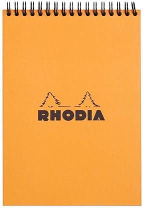 RHODIA Notepad LINED A5 Note Pad RULED 80 Pages