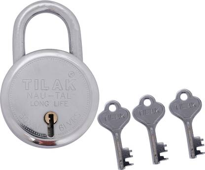 Tilak Silver Metallic Door levers