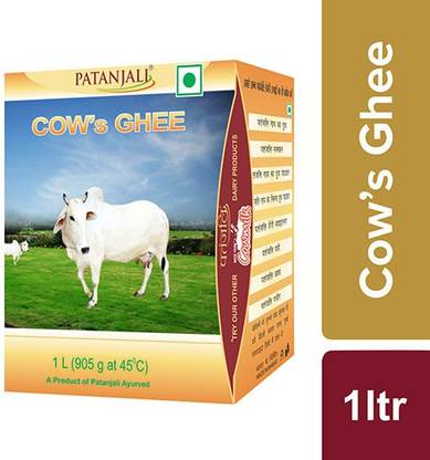 PATANJALI Cow's Ghee 1L Tetrapack