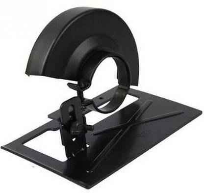 AASONS Metal Variable Angle Grinder Cutting Machine Conversion Tool Holder with Cover (Black) Multi Vise Tool