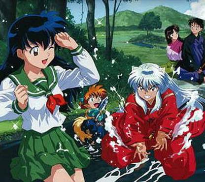 Inuyasha Kagome Miroku Sango Shippo Matte Finish Poster Paper Print