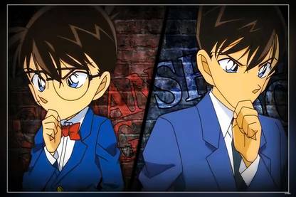 Detective Conan Anime Series Matte Finish Poster Paper Print