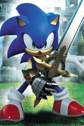 Sonic Black Knight Matte Finish Poster Paper Print
