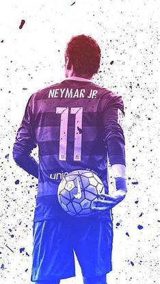 Neymar Jr Matte Finish Poster Paper Print