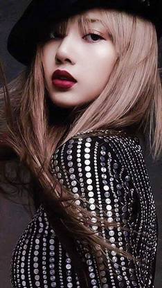 Lisa Blackpink Red Korea Kpop Thailand Korean Girl Lipstick Hot Stunning Matte Finish Poster Paper Print