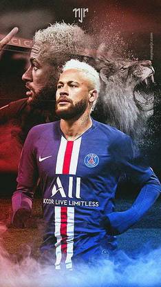 Neymar Champions League Football Neymar Jr Psg Matte Finish Poster Paper Print