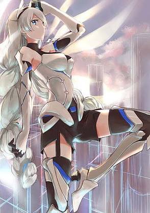 Anime Girls Honkai Impact Kiana Kaslana Matte finish Poster Paper Print