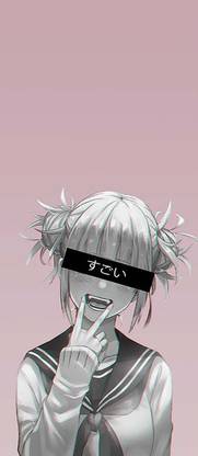 Himiko Toga Anime Bok No Hero Academia Himiko Iphone Iphone 11 Pink Simple Toga, anime wallpaper, anime poster, anime series, movie poster, wallpapers, wall posters, wall hangings , anime, animated series, posters , home décor Matte Finish Poster Paper Print