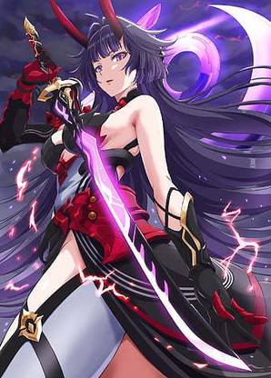 Raiden Mei Herrscher Of Thunder Honkai Impact Matte Finish Poster Paper Print