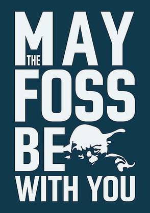 Star Wars Yoda Linux Humor Matte Finish Poster Paper Print