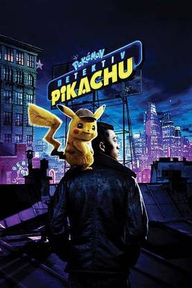 Detective Pikachu Movie Matte Finish Poster Paper Print