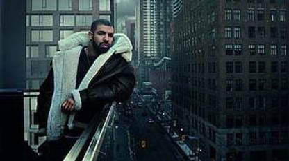 Drake Is Standing In Building Background Wearing Black Jerkin Drake Matte Finish Poster Paper Print