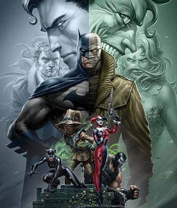 Batman Hush Matte finish Poster Paper Print