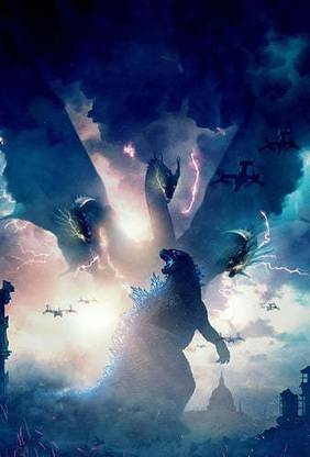 Godzilla King Of The Monsters Movie 2019 Matte Finish Poster Paper Print