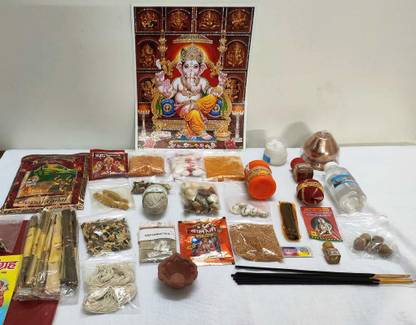 PURAVEDIC Bhoomi Pooja Samagri/KIT Prayer Kit