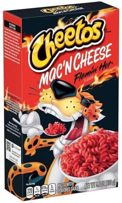 Cheetos MAC ' N CHEESE FLAMIN' HOT IMPORTED 160 g