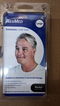 ResMed 61910 Gecko Nasal Gel Pad Respiratory Exerciser