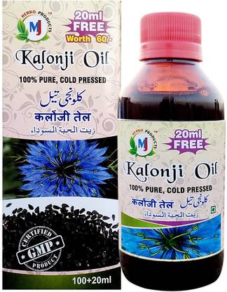MJ HERBO PRODUCTS Kalonji oil 100 ml Hair Oil