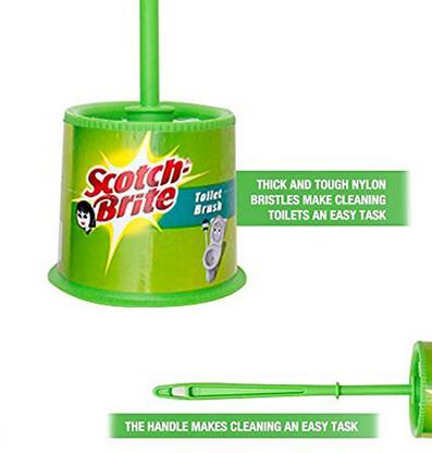 Scotch-Brite Double Sided Toilet Brush (1unit)
