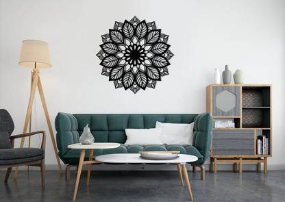 The Grandeur Wooden Flower Wall Art For Home Decor