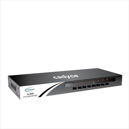 CADYCE CA-UK800 8 Port Rackmount USB KVM Switch 0 cm KVM Console