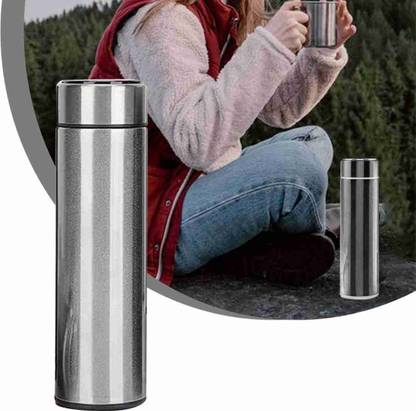 UNIITEKK TEMPERATURE BOTTLE DISPLAY LED i88 500 ml Steel Flask