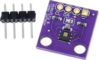 xcluma HDC1080 High Precision Temperature Humidity Sensor Module GY-213V-HDC1080 Module for Smart Home IOT Electronic Components Electronic Hobby Kit