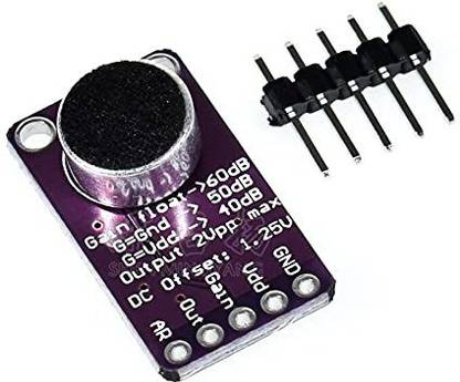 xcluma MAX9814 high-performance microphone AGC amplifier module CMA-4544PF-W Electronic Components Electronic Hobby Kit